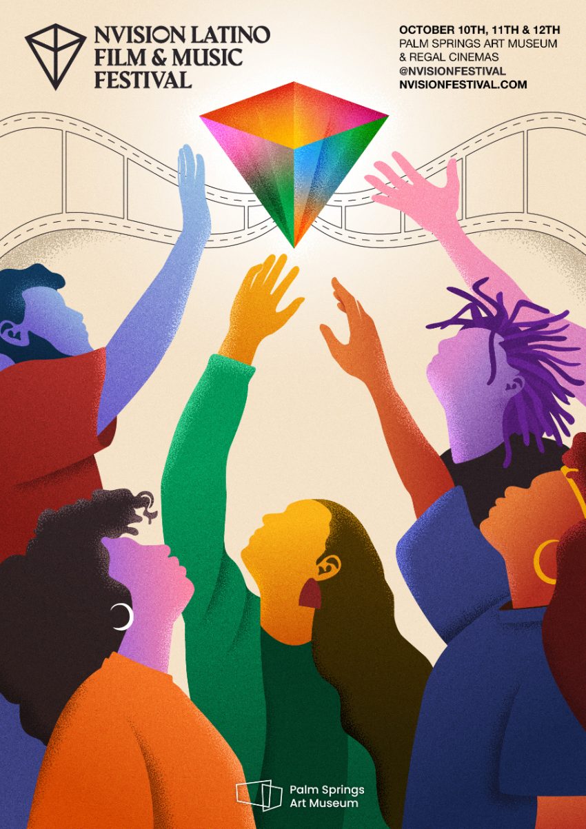 un poster personas levantan la mano