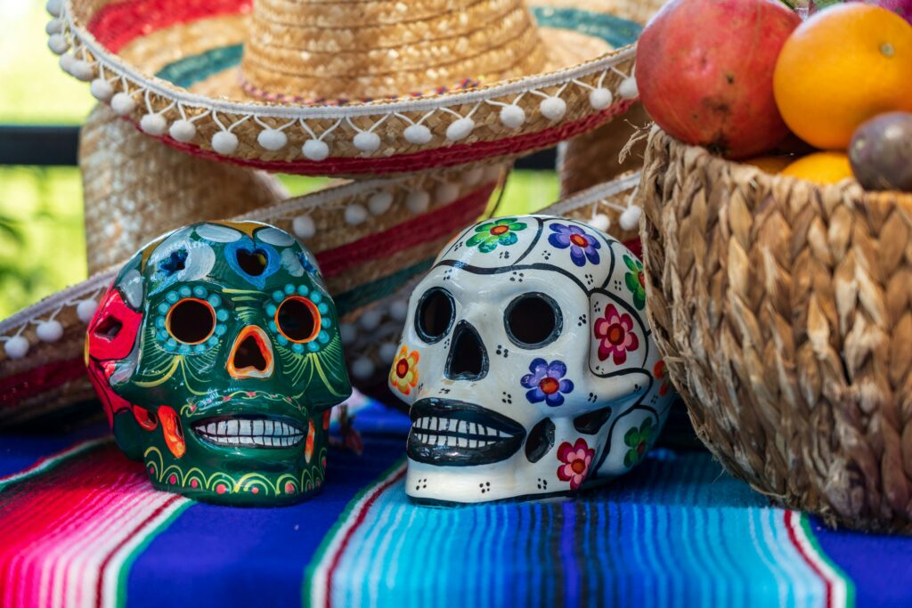 Calaveras de cerámica